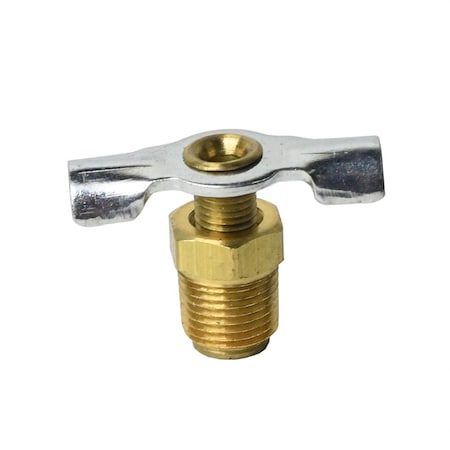 Thrifco Plumbing 1/8 Inch Drain Cock Valve, No 320-C 4401230